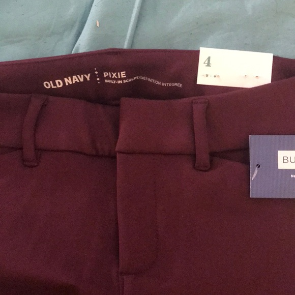 maroon pants - Picture 3 of 5